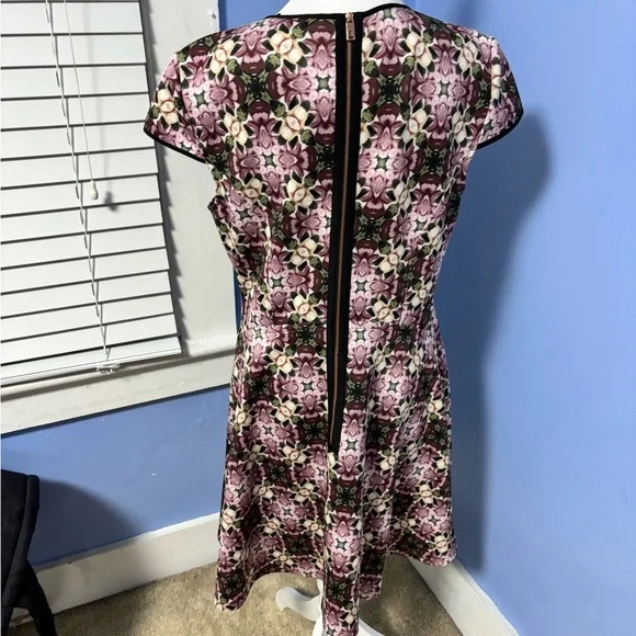 Ted Baker Pink and Purple Floral Dress - Picture 7 of 8